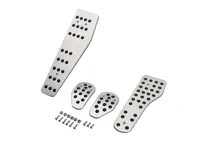 Pedals Alloy and Footrest Kit for Porsche 911 / 964 / 993 For LHD Cars   DesignTek - 96442311100, 96442311101, 96442358300, 91442321000
